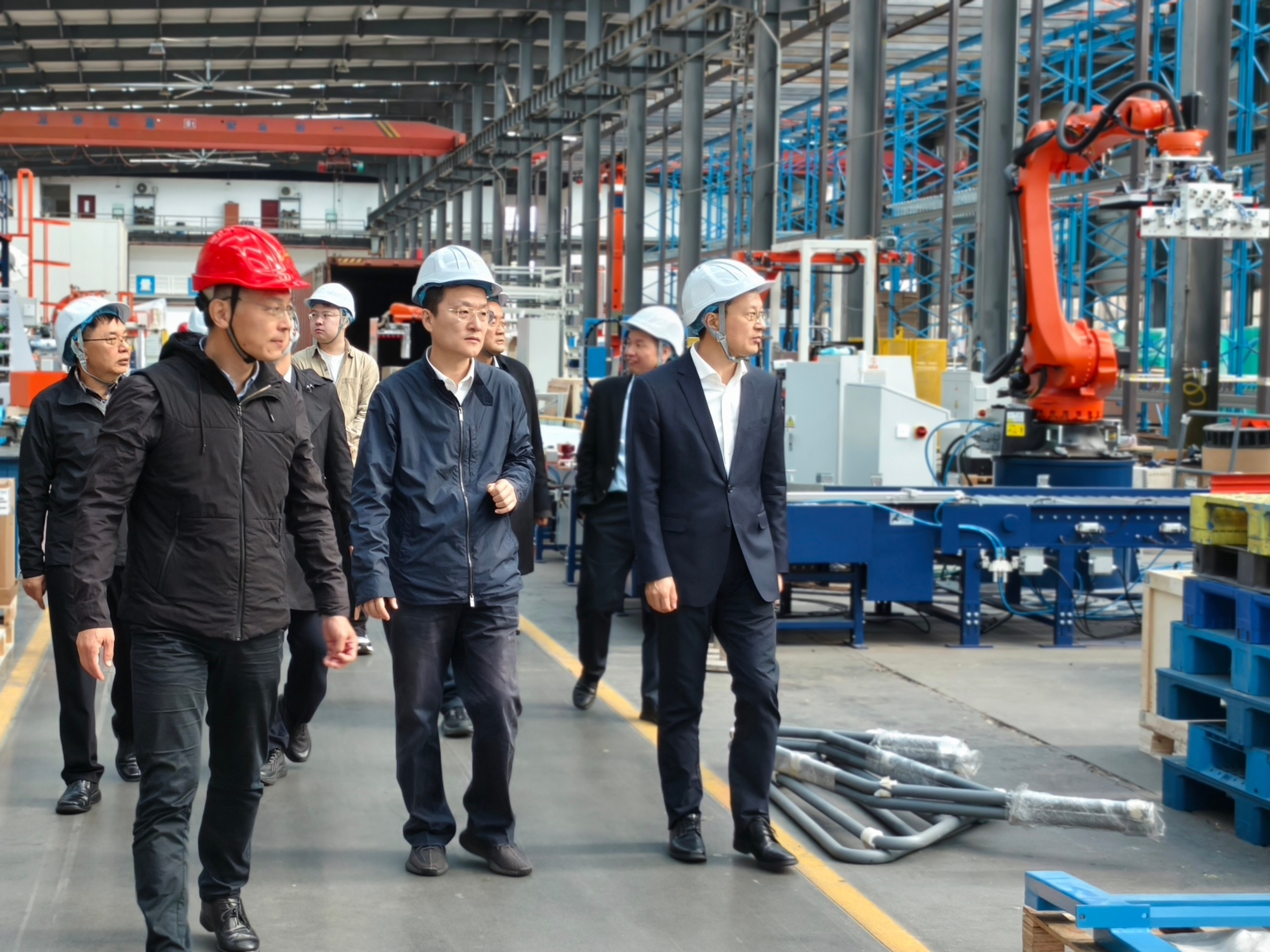 保利集團(tuán)科技信息中心、保利中輕外部董事一行調(diào)研中輕長(zhǎng)泰